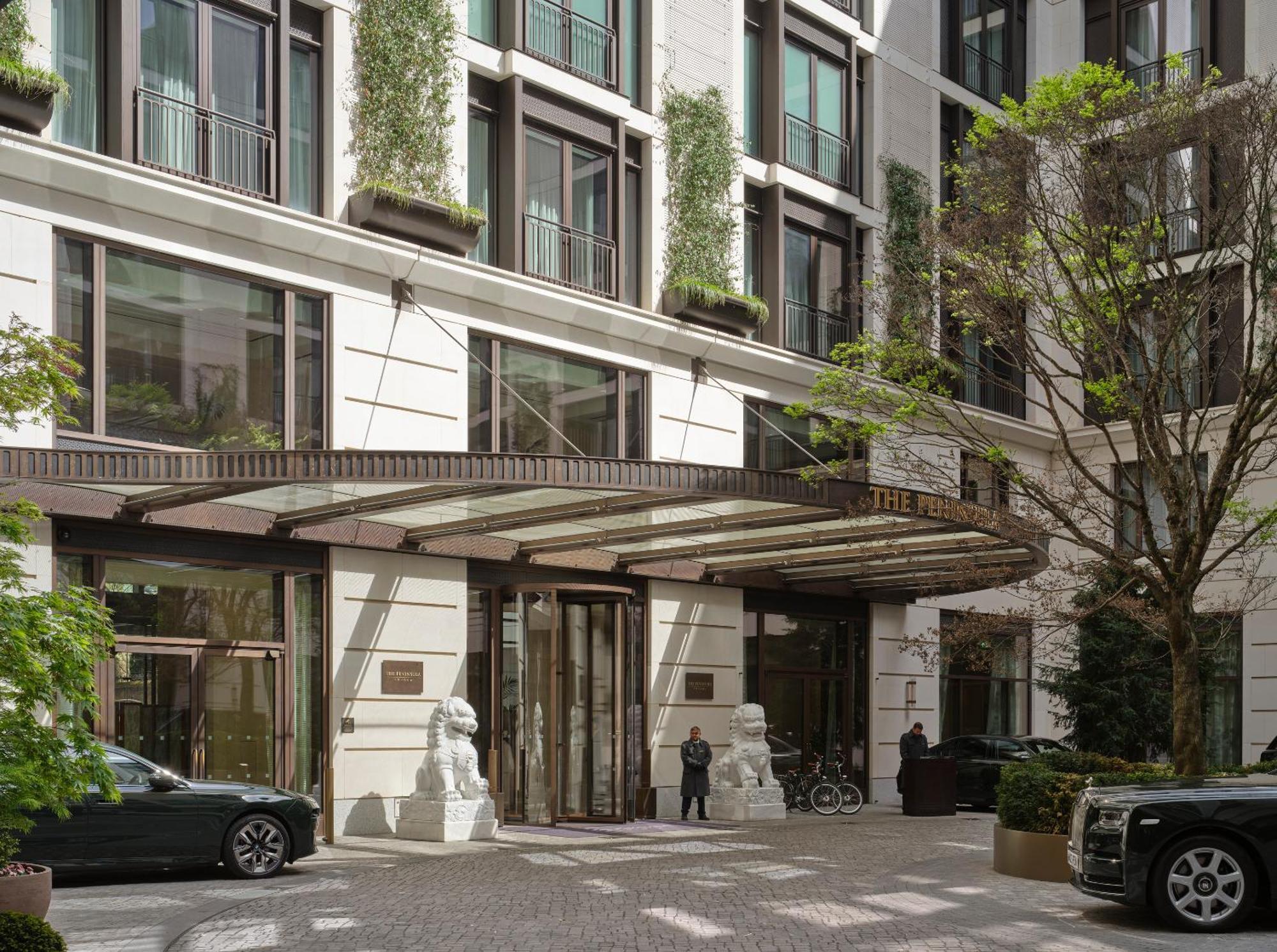 The Peninsula London Hotel Buitenkant foto